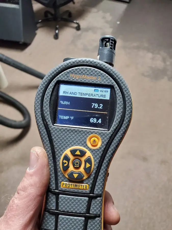 Moisture meter humidity assessment for Mold Remediation & Removal in Altoona